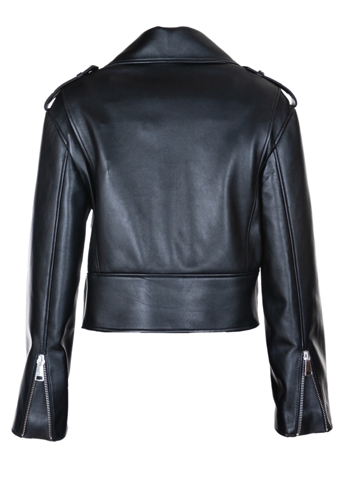 Black Leather Biker Jacket
