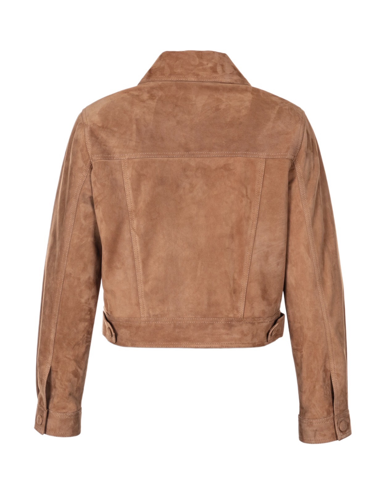 Parisian Suede Bomber Jacket