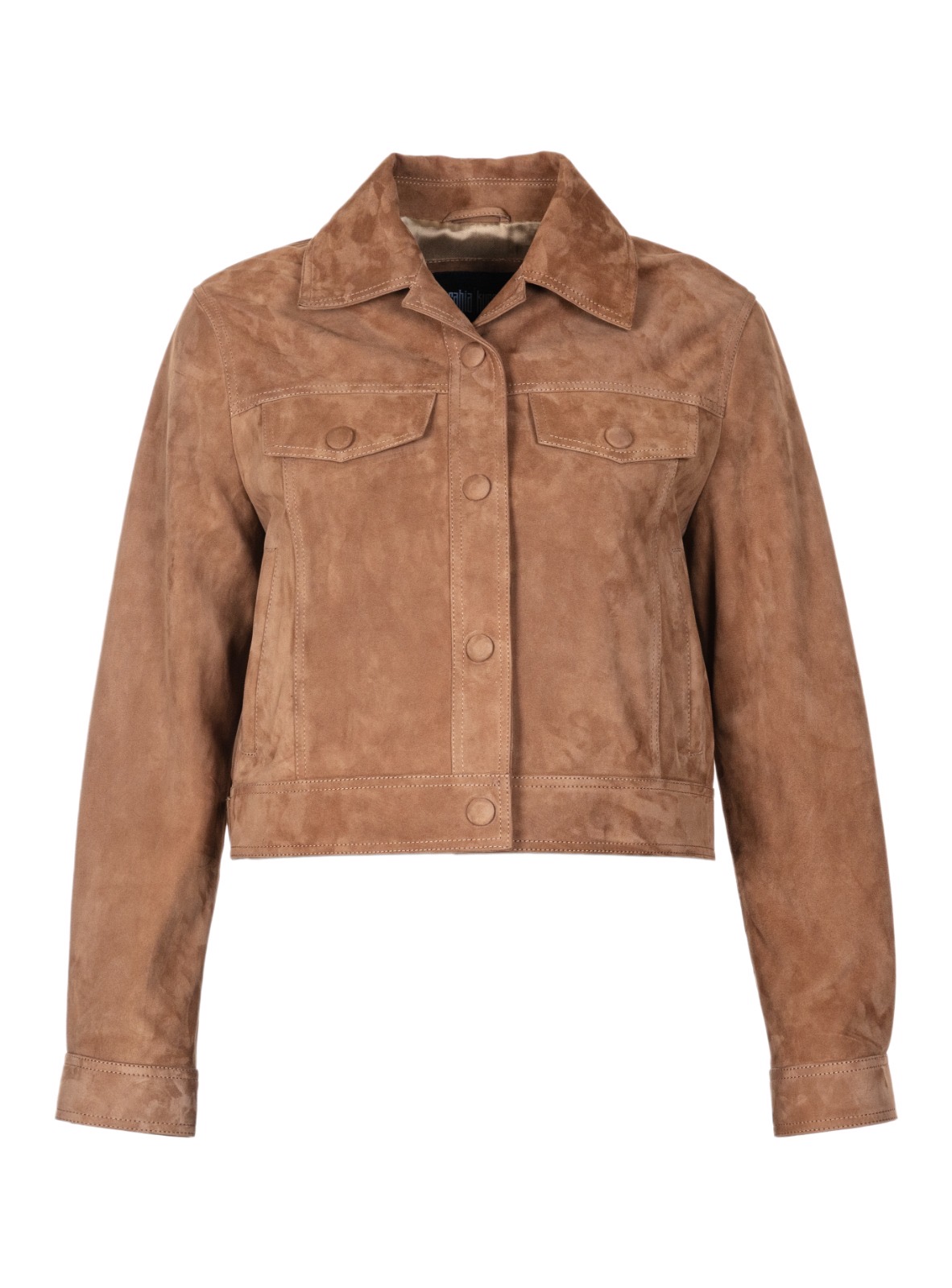 Parisian Suede Bomber Jacket