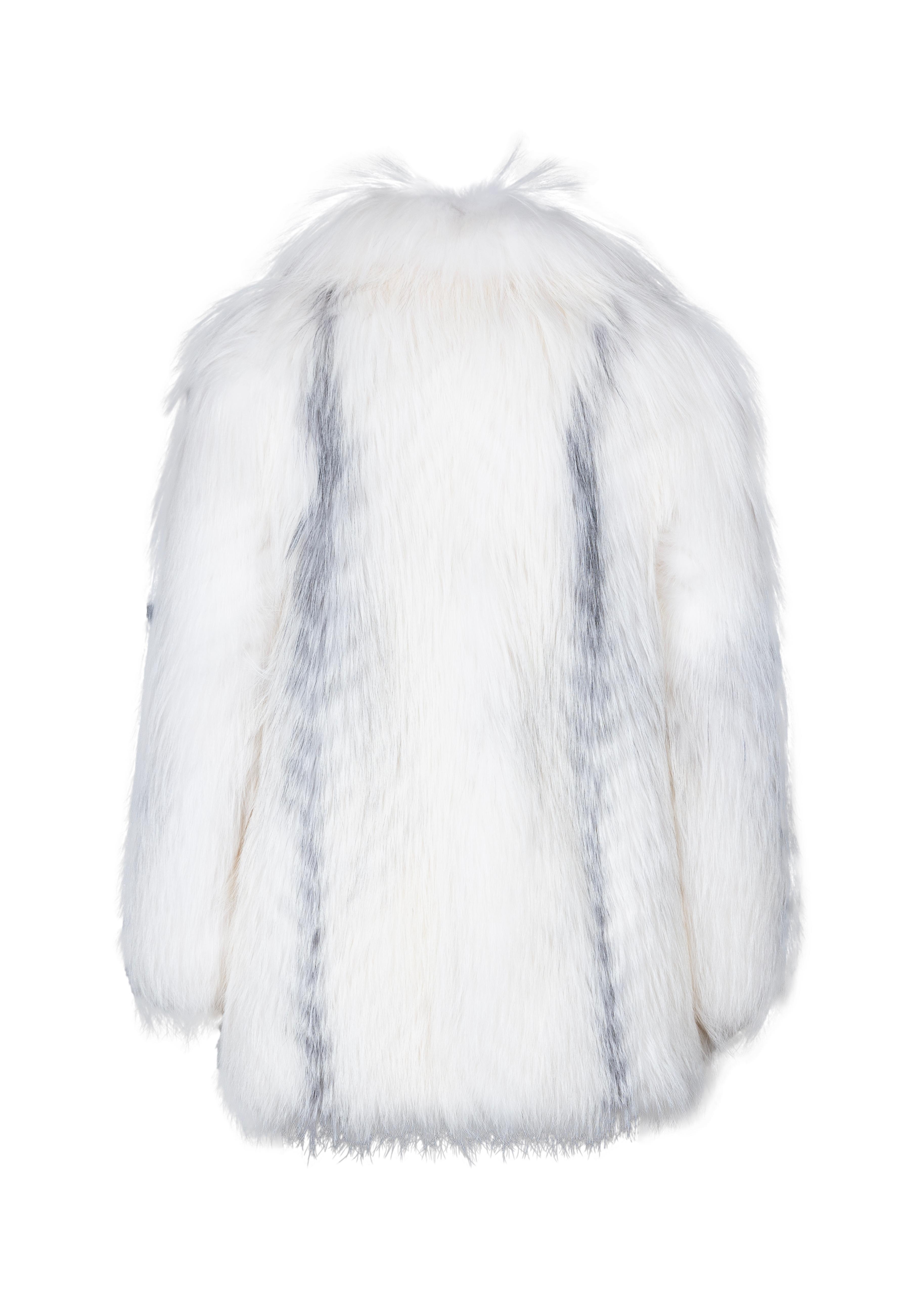 Artic Marble FOX Coat