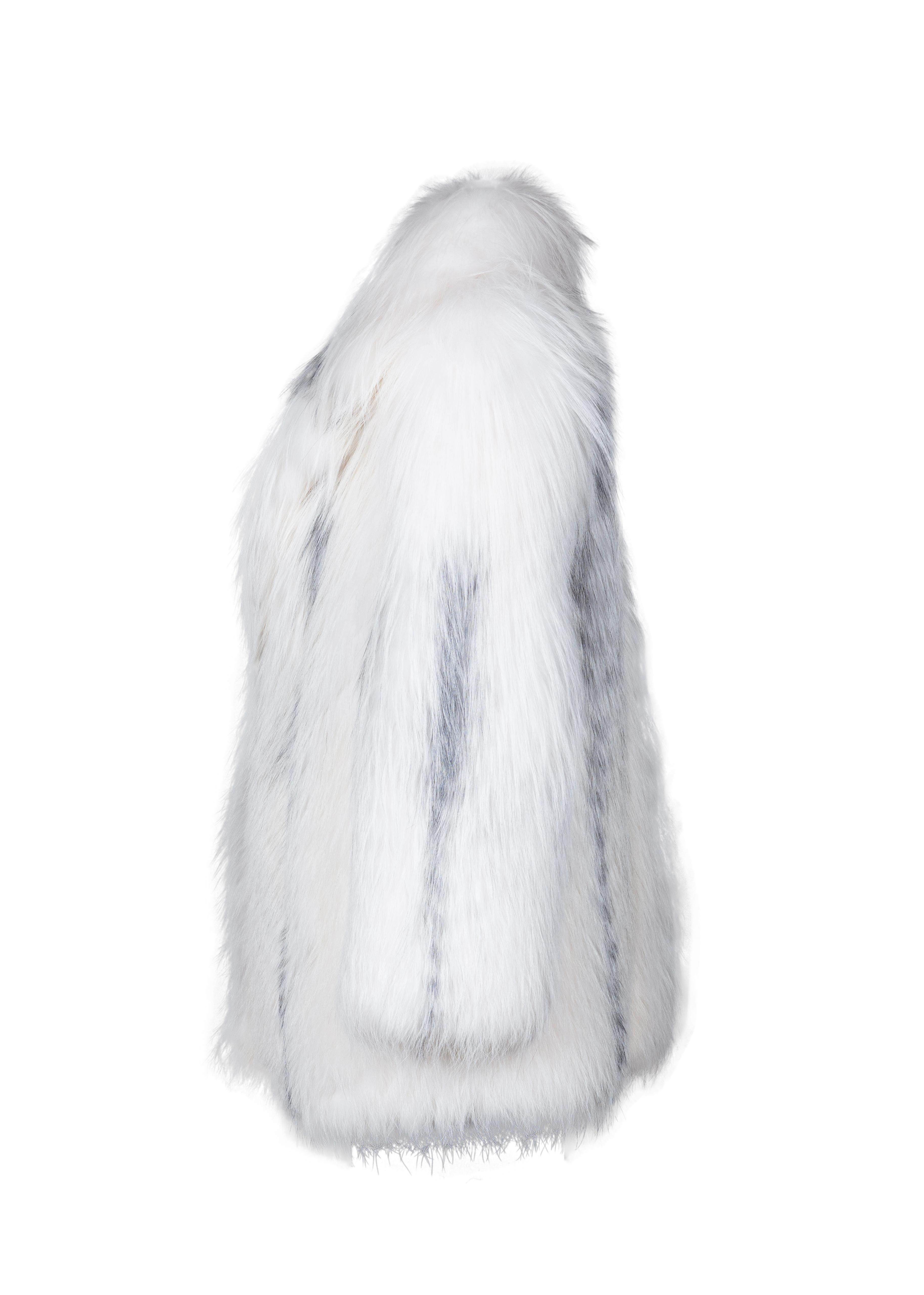 Artic Marble FOX Coat