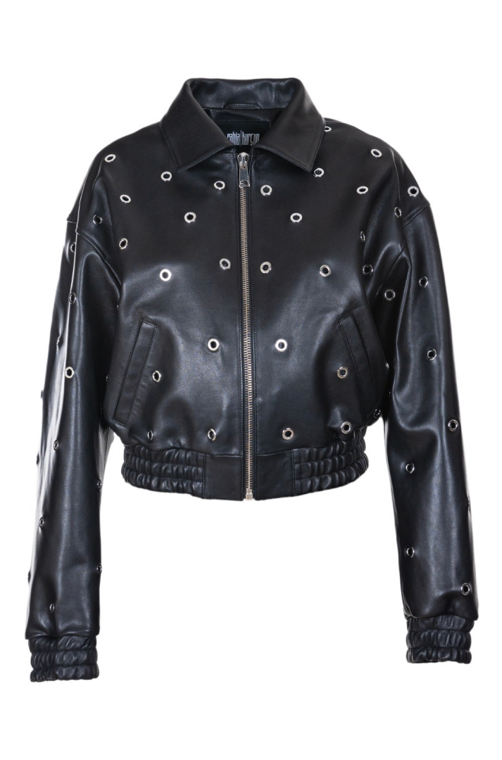Kuşgözü Aksesuarlı Bomber Jacket