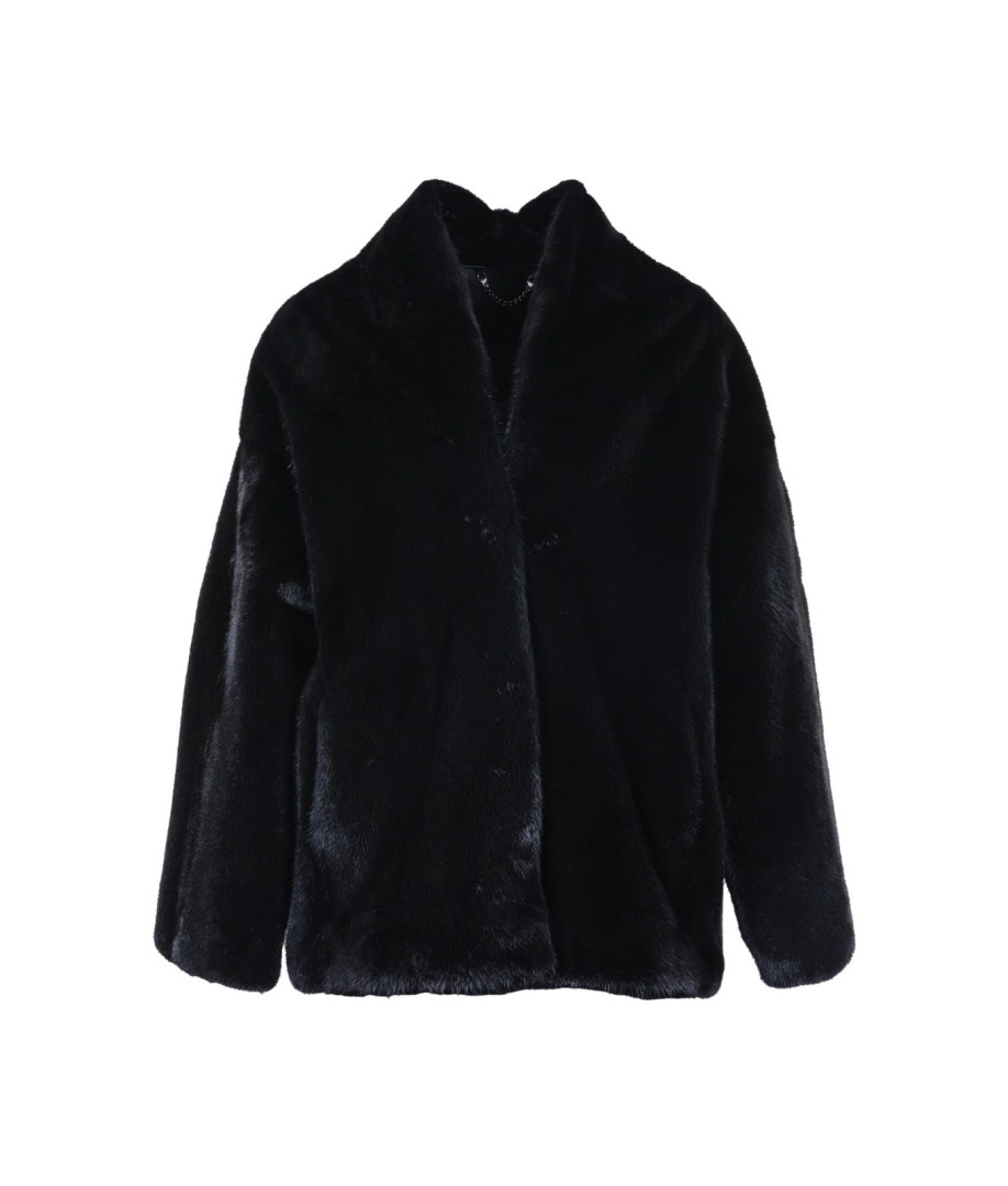 Şal Yaka Vizon Kürk