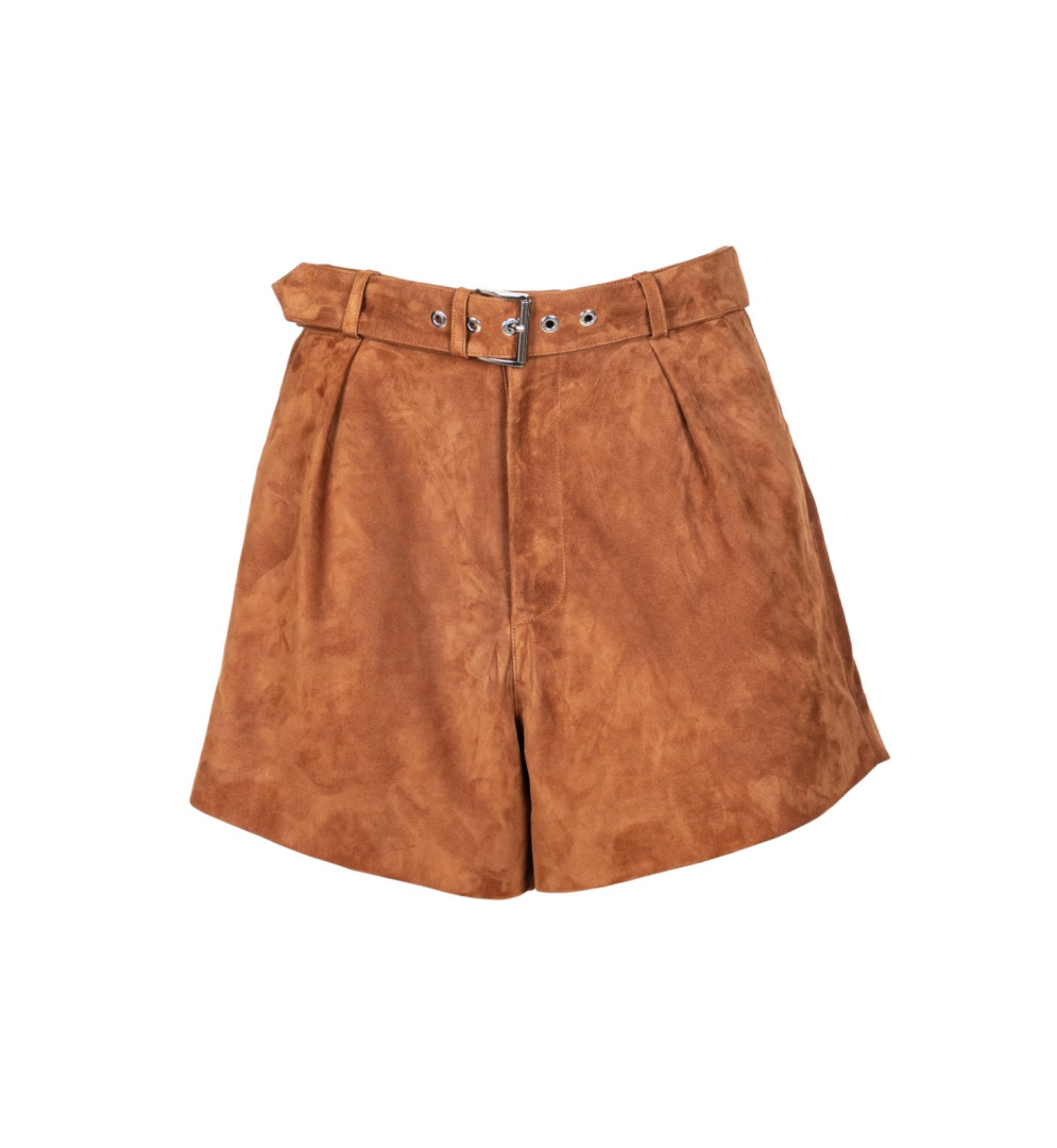 Süet Deri Şort