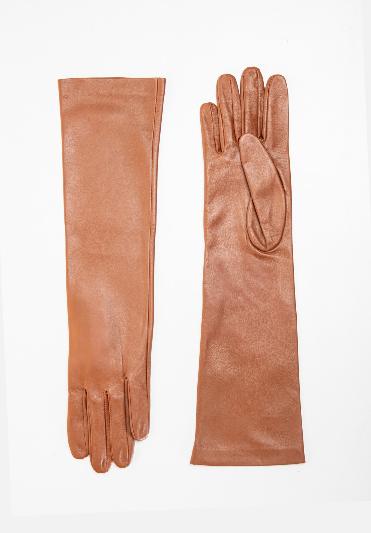 Taba Kadın Uzun Deri Eldiven